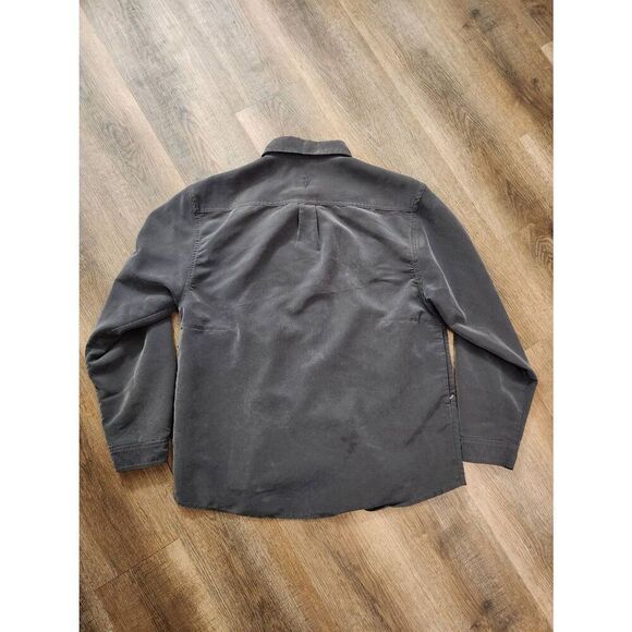 ScotteVest TEC Shirt Mens Large Grey snap Button Up Multi Pocket Cargo READ** - Picture 11 of 13